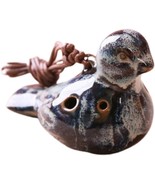 6 Holes Ocarina Bird Shape Ceramic Ocarina Portable Music Instrument Oca... - £26.85 GBP