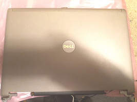 Dell Latitude D620 Laptop LCD Lid Panel Cover W/Hinges and Bezel - $25.00