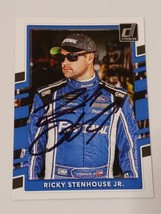 Ricky Stenhouse Jr. Nascar 2018 Donruss Autograph Card #56 Read Description - £3.90 GBP