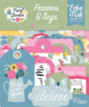 Echo Park Cardstock Ephemera-Frames &amp; Tags, Fairy Garden (Pack of 3) - $44.49