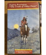 Frederic Remington Truth of Other Days VHS Video Tape Metropolitan Museu... - £14.40 GBP