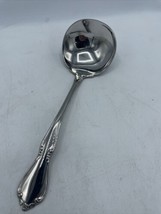 ONEIDA Oneidacraft Deluxe CHATEAU Stainless Silverware Flatware Gravy Ladle EUC - £19.77 GBP