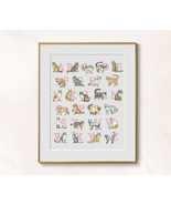 Cat Breeds Cross Stitch ABC pattern pdf - Cat Alphabet cross stitch Anim... - $4.99