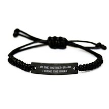 Unique Mother-in-Law, I Am The Mother-in-Law I Make The Rules, Useful Black Rope - £18.71 GBP