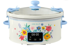 Pioneer Woman BRILLIANT BLOOMS ~ 6 Quart  Slow Cooker ~ Crock Pot ~ Lock... - €86,37 EUR