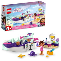 LEGO Gabby&#39;S Dollhouse Gabby &amp; Mercat’S Ship &amp; Spa 10786 Building Toy for Fans o - $46.25