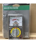 Commercial Electric M1015C Analog Multimeter 300V CAT II Max 250mA/300V - $158.01 MXN