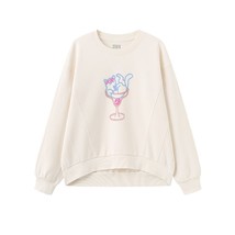 Semir Sweatshirt Women Spring And Autumn Thin Section 2021 Spring And Autumn Bla - £74.26 GBP