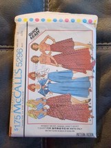 1976 Mc Call's #5296 - Ladies Two Length Skirt - T-SHIRT & Shawl Pattern 10 Ff - £9.70 GBP