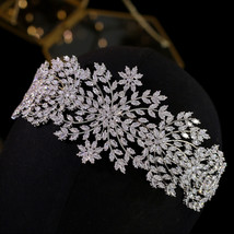 High-end bridal tiara fashion  tiara crown, wedding tiara birthday party crown w - £99.91 GBP