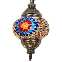 (31 Models) Handmade Pendant Ceiling Lamp Mosaic Shade, 2019 Stunning 16.5&quot; Heig - £31.84 GBP