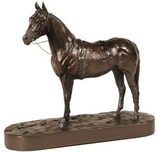 Sculpture Statue Horse Lucky Number 9 By Belden Hand Crafted Equestrian - £249.15 GBP