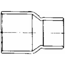 Aqua Plumb 5535090 1-1/2 x 1-1/4&quot; Copper Red Coupling - $23.62