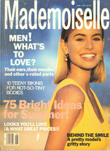 1990 Mademoiselle Magazine Lara Flynn Boyle Esme Marshall Lisa Stansfield 90s - £29.75 GBP