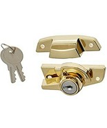 Keyed Sash Lock Brass Finish window security ChildProof NATIONAL Hardwar... - $45.09 CAD