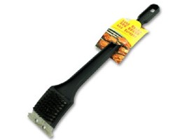 Barbecue BBQ Grill Brush with Scraper - £6.88 GBP