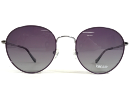 Kensie Girl Sonnenbrille One Thing Si Lila Silber Rund Rahmen W Lila Gläser - £33.06 GBP