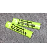 2 GENUINE Panasonic NiMh BK-40AAABU Rechargeable Phone Battery 400mAh - $19.62 CAD