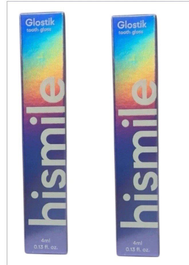 2 pk hismile Glostik Colour Corrector Tooth Gloss for Teeth Brightening,... - $16.10