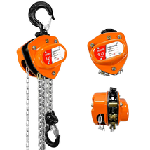 Chain Hoist 1/4 Ton (550Lbs) Capacity | Mini Hand Chain Hoist 10FT | Man... - €106,89 EUR