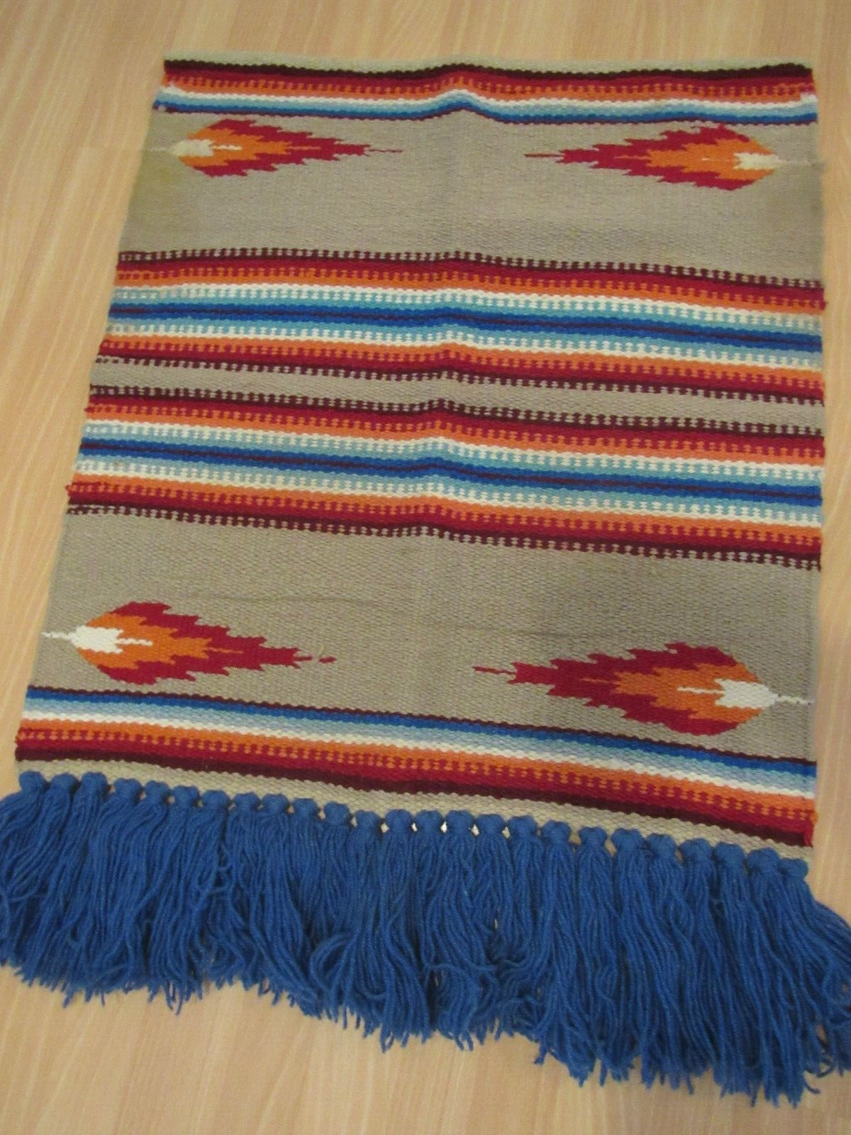 Primary image for Vintage antique Navajo Wall Hanging Native American Southwestern Indian 39"x28"