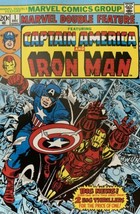 Marvel Double Feature #1 Marvel Comic Book Fridge Magnet 4x2.5&#39;&#39;  - £2.88 GBP