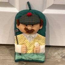 1994 Mr. Golf Player 3D Decorative Oven Mitt Head Cover Plush With Hang Loop - £7.12 GBP