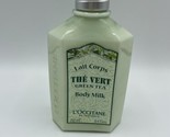 L&#39;OCCITANE Vert GREEN TEA Body Milk 8.4 oz New Rare Bs128 - $29.91