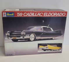 Vintage Model Kit #7275 Revell 1959 Cadillac Eldorado Conv Open Box Sealed Parts - £31.02 GBP