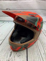 Cipher Full Face MTB Helmet Extra Small 36mm Orange Camo - £75.02 GBP