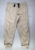 Mountain Hardwear Pants Womens 10 Convertible Outdoor Hiking Pockets Beige Tan - $28.40