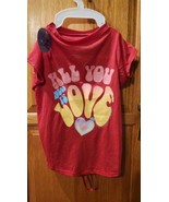 All You Need Is Love Valentine Dog Costume Shirt Pajamas Size Lg - £12.43 GBP