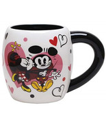 Walt Disney Mickey and Minnie Mouse Falling For You 14 oz Ceramic Mug NE... - £14.68 GBP