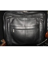 Leather Briefcase with wheels Measures 19 &quot; W x 16&quot; H x 10&quot; W New - $195.00