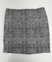 Womens Dalia Collection Skirt Size 8 Black White Modern Fit Mini - £7.31 GBP