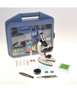 Microscope Science Kit For Beginners W/ Light &amp; Case Educational Kids 52... - $71.07 CAD