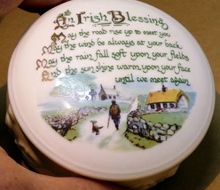Belleek Gift Box Ireland Blessing Father day - untill we meat again - $55.40