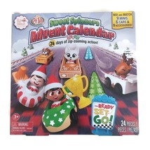 2022 Elf On The Shelf Sweet Spinners Advent Calendar 24 Days Zip Zooming Action - £16.38 GBP