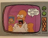 The Simpson’s Trading Card 1990 #34 Bart Simpson Homer - $1.97