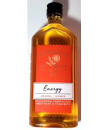 Bath &amp; Body Works Aromatherapy ENERGY ORANGE &amp; GINGER Body Wash &amp; Foam B... - $282.06 MXN