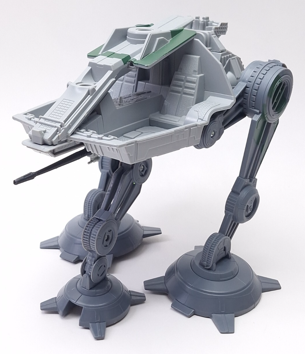 2007 Star Wars LFL Clone Wars AT-AP Walker Vehicle INCOMPLETE - $16.59
