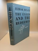 Exiled and the Redeemed Itzhak Ben-Zvi 1963 JPS Hardcover DJ President I... - $23.42