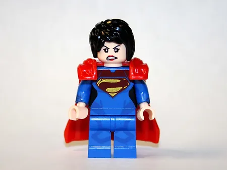 Building Supergirl Flash TV Show Custom Minifigure Action Figures - £5.60 GBP