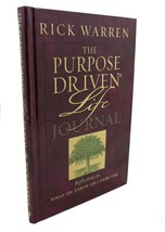 Rick Warren The Purpose Driven Life Journal 1st Edition 1st Printing - £38.22 GBP
