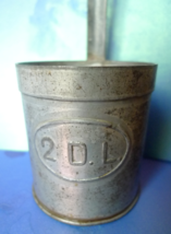 Old Antique Primitives Collectibles Sweden Swedish Measuring Cup 2 D.L. marked - £31.08 GBP