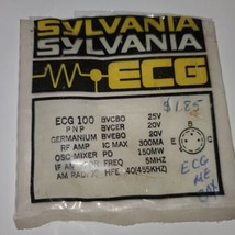 ECG100 Germanium rf Amplifier oscillator mixer transistor NTE100 SALE - £5.70 GBP