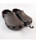 Crocs RX Silver Relief Clogs M4/W6 Brown Espresso Mens Womens Retired NEW - £19.68 GBP