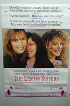 The Lemon Sisters Diane Keaton Carol Kane Kathryn Grody Home Video Poster 1989 - £13.37 GBP
