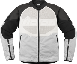 ICON Overlord3™ Leather Jacket - White - XL 2810-4121 - $5,317.98 MXN