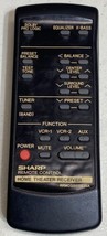 Sharp Remote Control Home Theater Receiver RRMCG0011SJSA - $9.49